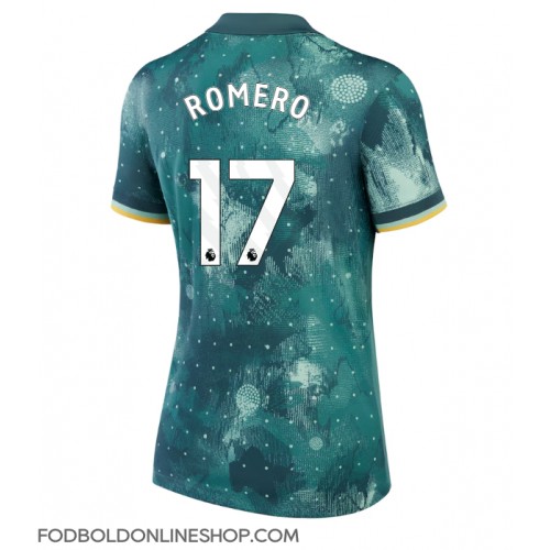 Tottenham Hotspur Cristian Romero #17 Tredjetrøje Dame 2024-25 Kortærmet